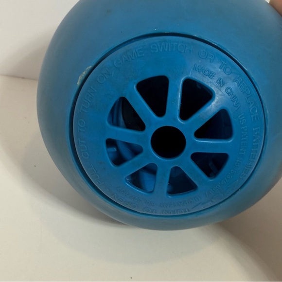 EXTREMELY RARE Toy Island Blabber Ball Blue 1993 Not Working - Picture 4 of 8